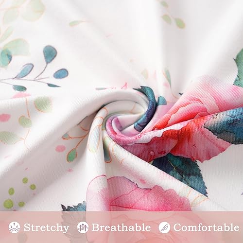 Miniatura 4 de Funda de almohada de lactancia, suave y elástica, extraíble para almohadas de lactancia, cómoda funda de almohada de lactancia para bebés, niños y