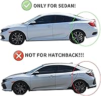 Vista 407 de Viseras de ventana in-Channel, protectores contra la lluvia para 2011-2023 Dodge Charger, visores de ventilación de ventana con deflectores