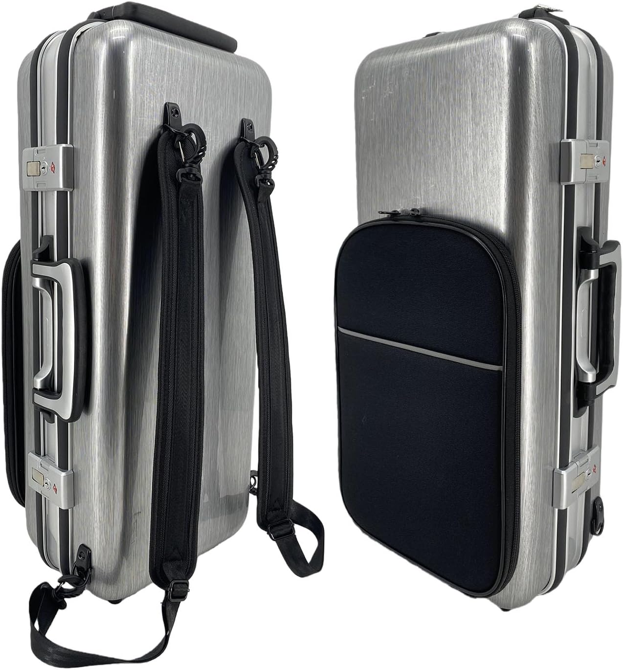 Professional Alto Sax Case | Lightweight Durable Hard Case, Padded Shoulder Straps for Hands-Free Carrying, Secure Lock (Fits Alto Saxophone)