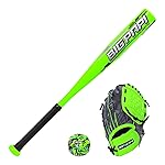 Youth T-Ball Set, 25 Signature Aluminum T-Ball Bat with -10 Drop, Foam Core T-Ball, 9 Lightweight Youth Glove, Vibrant Graffiti Print