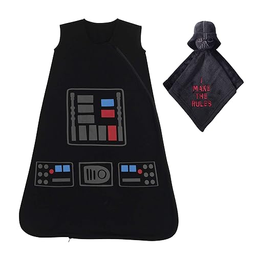 Lambs & Ivy Star Wars Darth Vader - Juego de regalo para bebé (2 unidades)