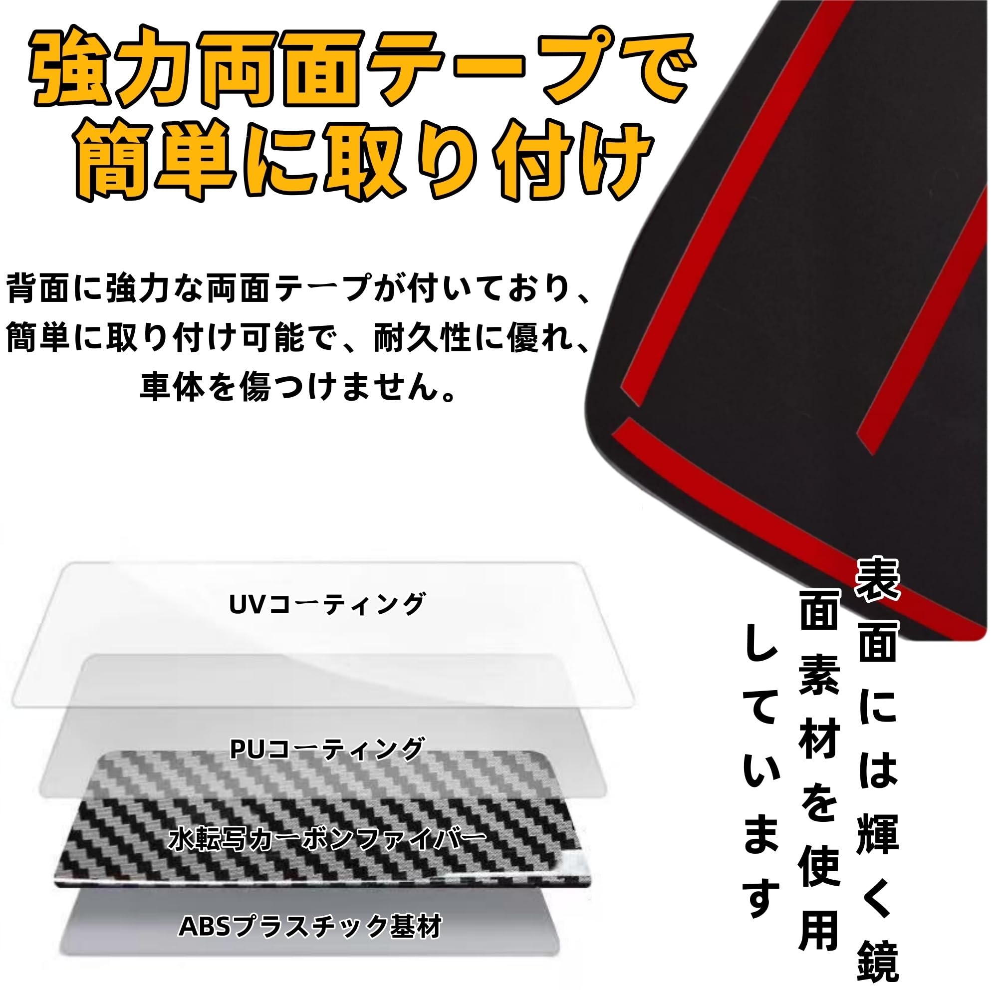 Amazon | EopTatoo ハイエース 200系 に対応 カスタムパーツ 