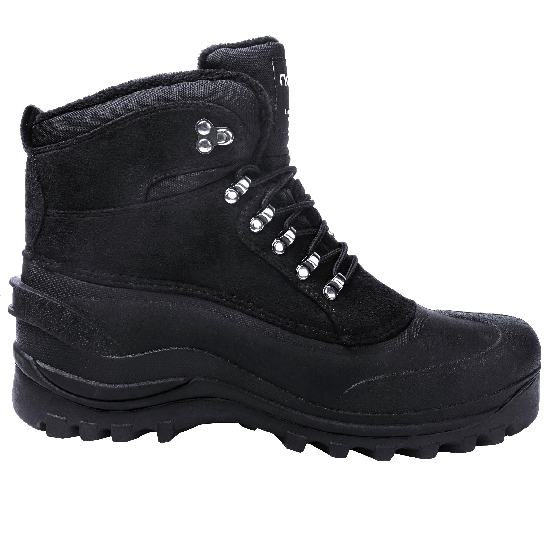 riemot Botas de Nieve para Hombre Mujer, Botas de Senderismo Impermeables Deportes Trekking Zapatos Invierno Cálido Forro de Piel Antideslizante Sneakers, para Exterior, Caminar, Viaje, Casuales