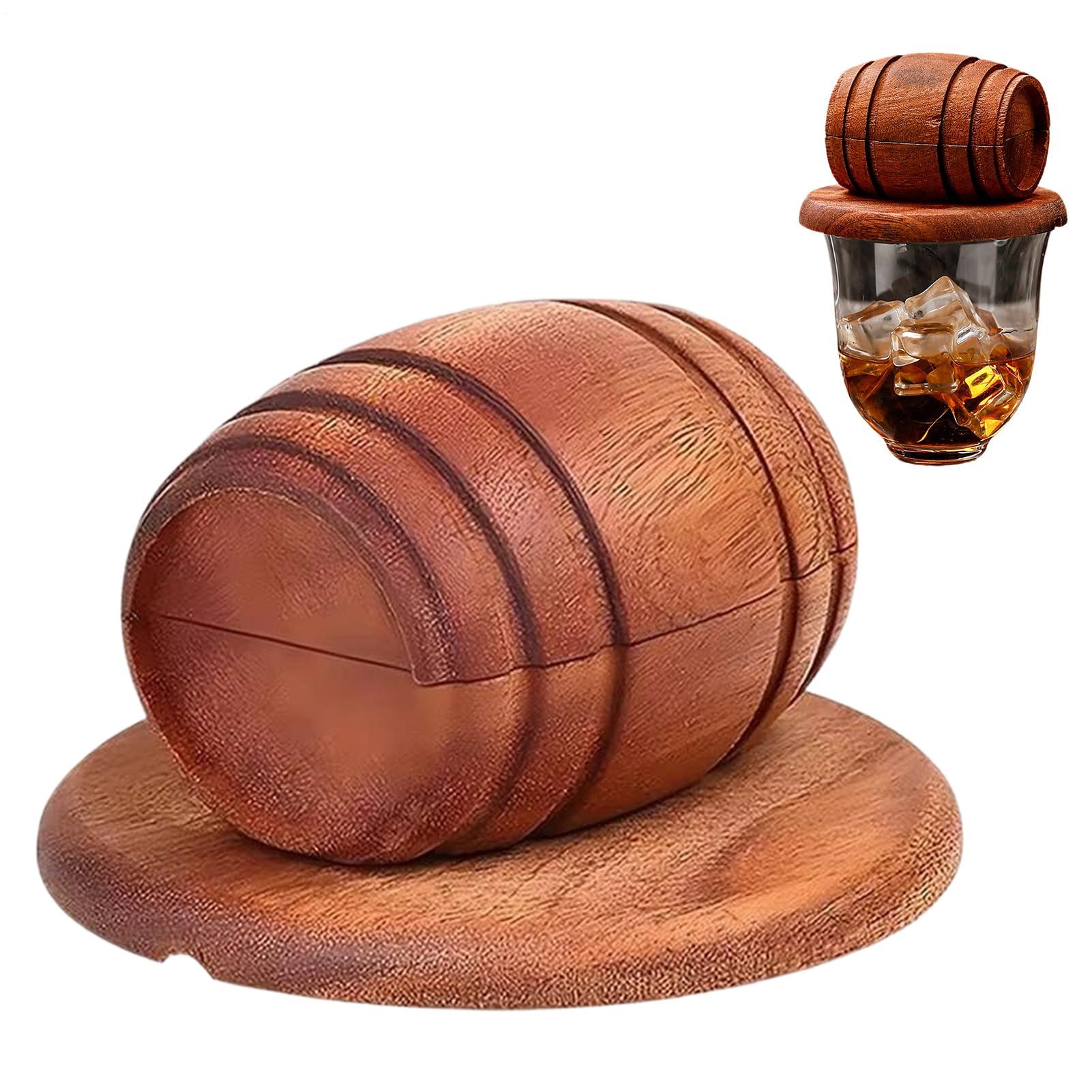 Ahumador de Bebidas, dispensador de de Madera, Accesorio para Bar, ahumador para Bebidas, Regalo para Padre, Marido, Familia, Amigos, Hombres, cumpleaños, Vacaciones