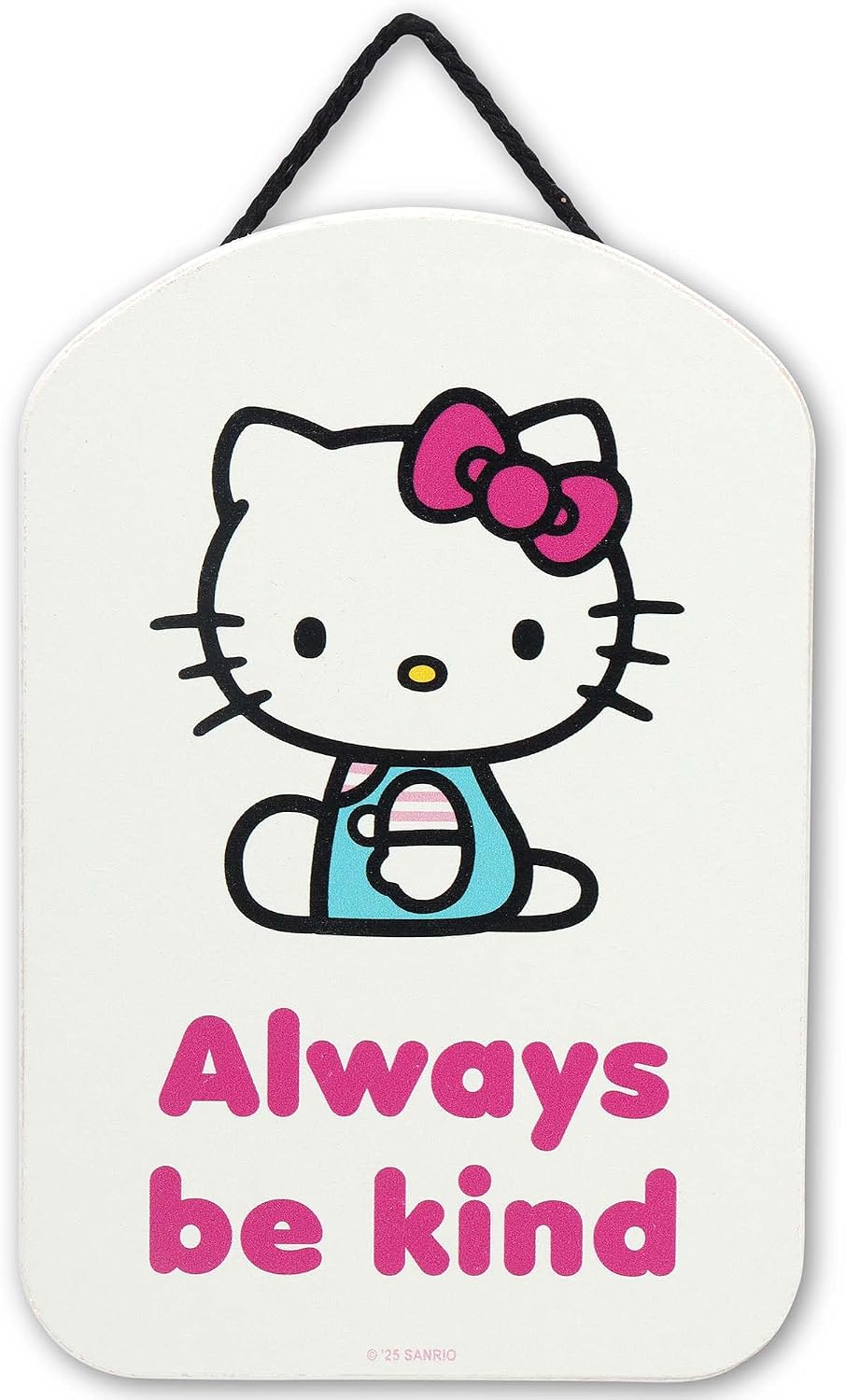 Cinnamoroll Hanging Wood Measurement Sign - Fun Cinnamoroll Kitchen Conversion Chart for Home