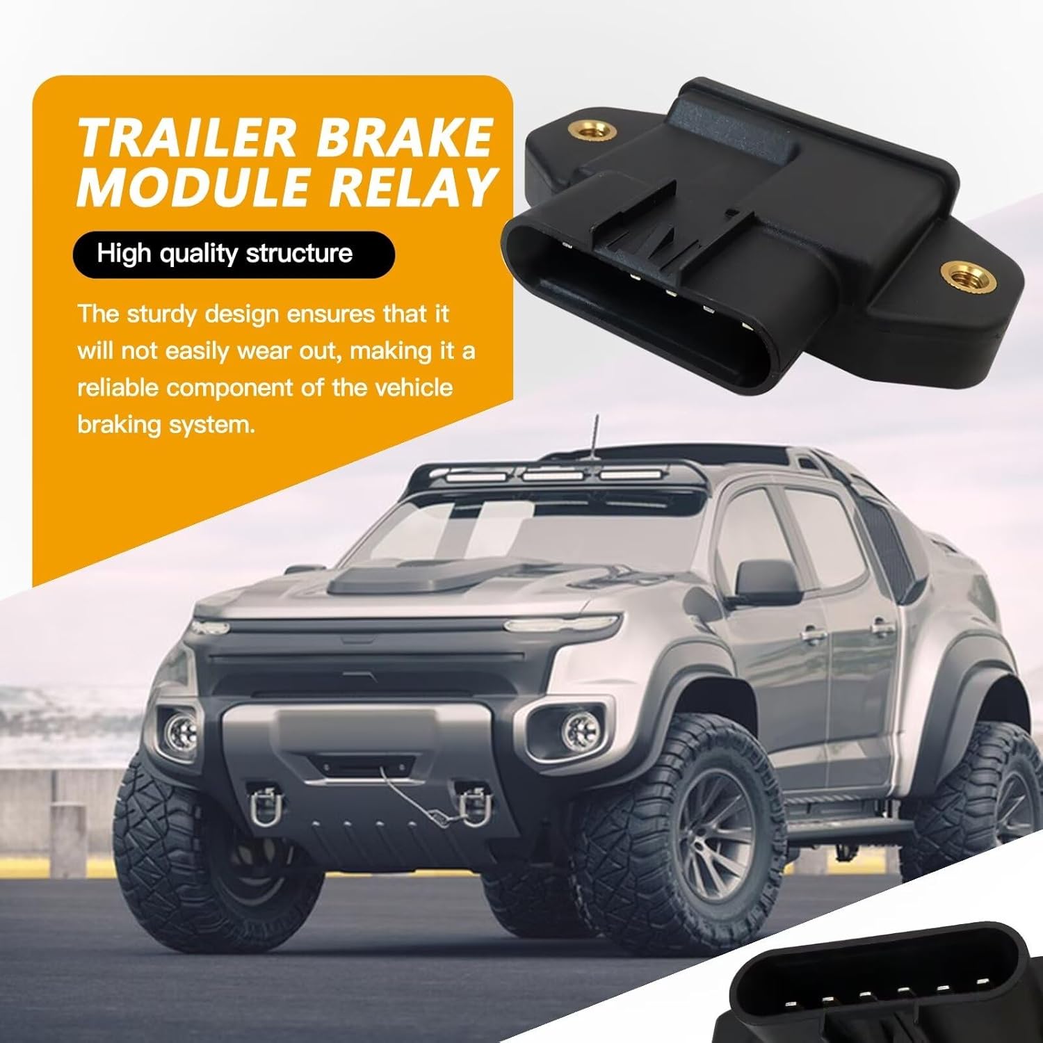 New Trailer Brake Module Control Tow Relay Replacement for Chevy Silverado G-MC Sierra 1500 2500