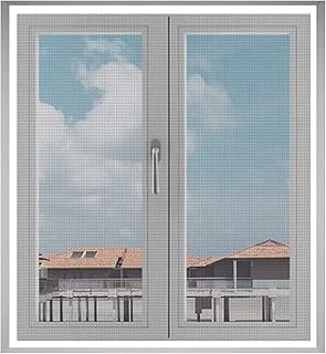 70x170cm Fly Screen Mosquito Net for Windows, Fly Window Screen Mesh Insect Netting Bug Bee Mosquito