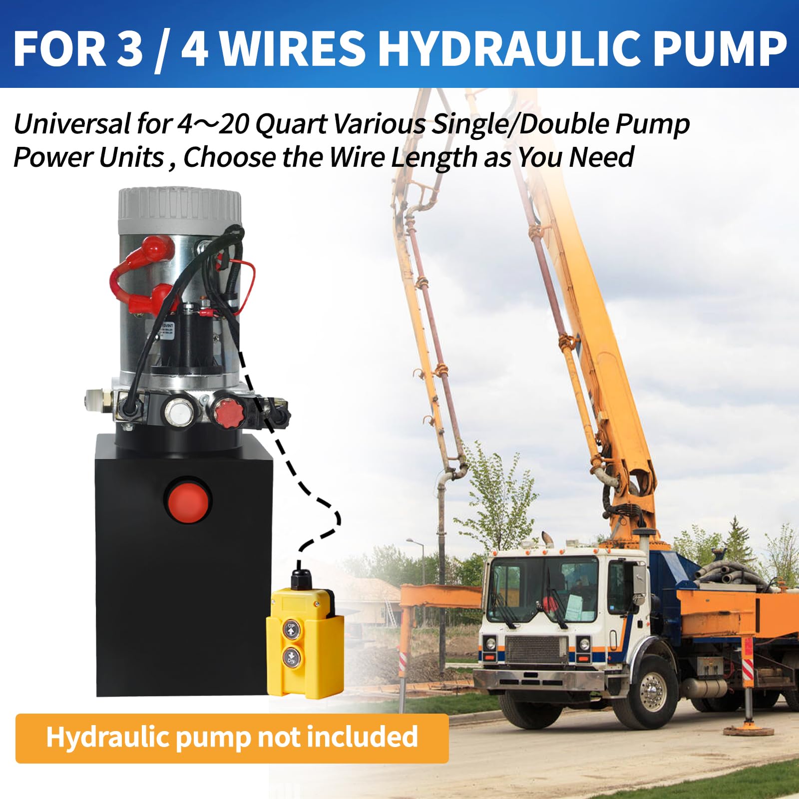 Snapklik.com : USLICCX 12V DC Dump-Trailer Remote-Control-Switch - For ...