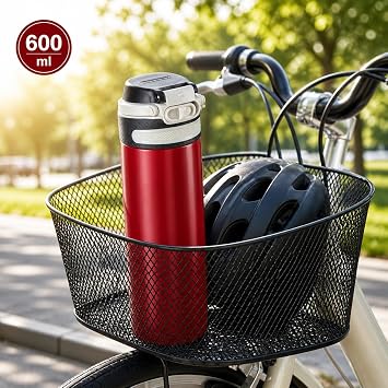 Termos Matara, 600 ml, Kırmızı, Paslanmaz Çelik, 6 Saat Sıcak Tutma