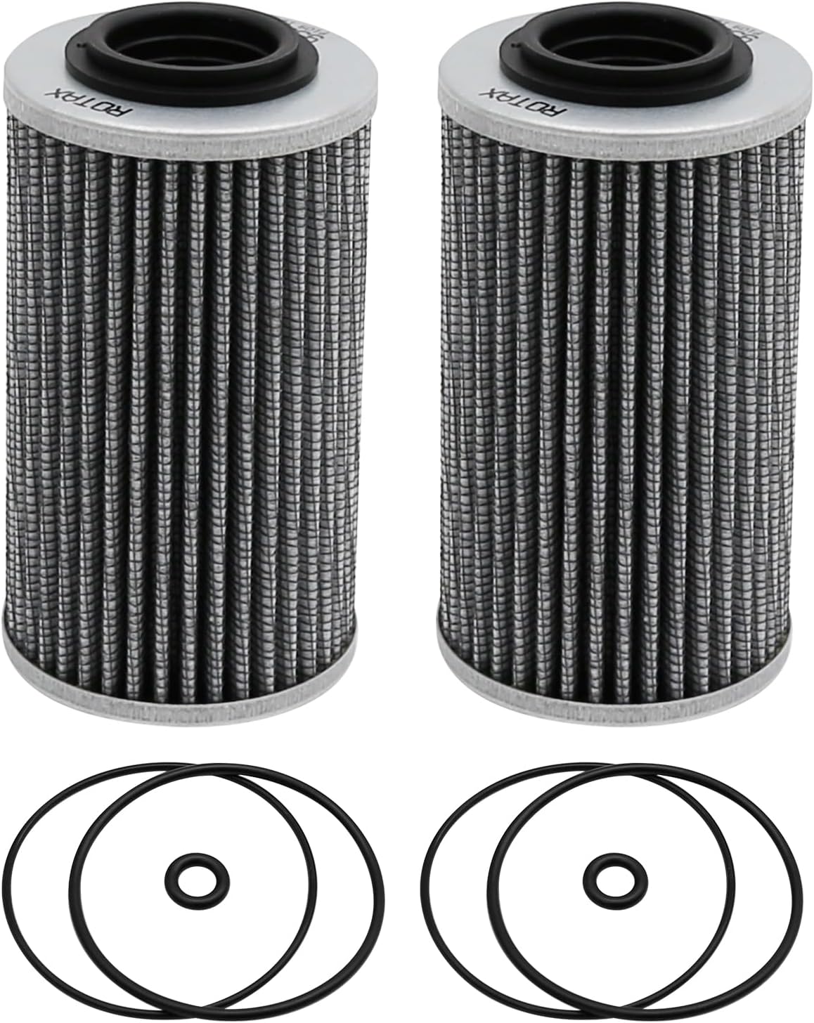 EATAKWARD 2 Pack Oil Filter 420956744, Replacement for Can-Am Spyder and Sea Doo 1503 and 1630 Rotax Engine for 130hp - 300hp Seadoo Watercraft, 420956743, 420956747