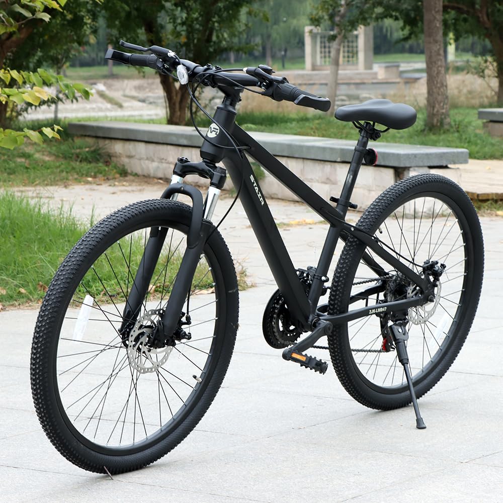 Amazon | マウンテンバイク 自転車 26インチ シマノ21段変速 フロント