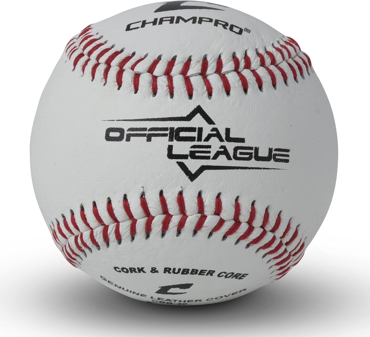 Champro Official League Cork Baseball (White, 9Inch) (Pack