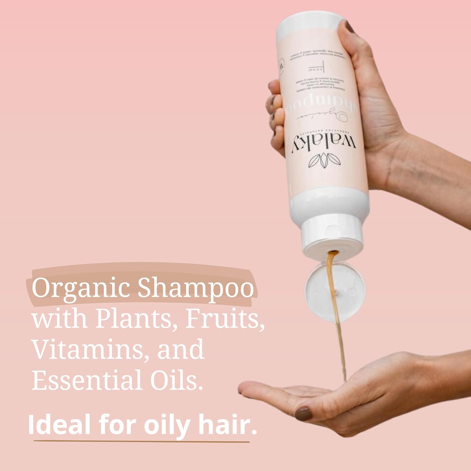 Shampoo Orgánico a Base de Plantas, Frutos, Vitaminas y Aceites Esenciales - Organic Shampoo Based on Plants, Fruits, Vitamins and Essential Oils