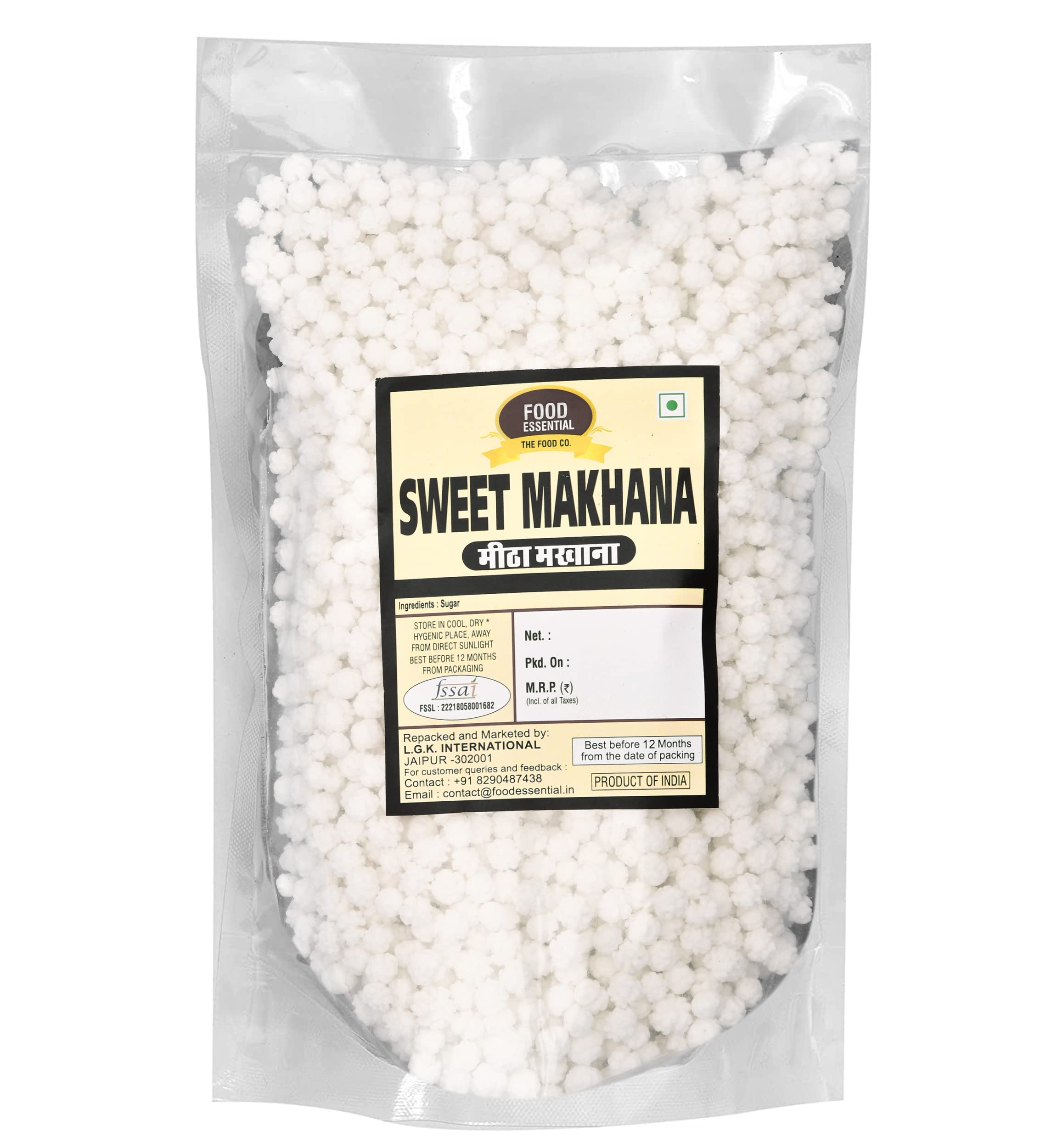 Food Essential Sweet Makhana / Meetha Makhana (for Prasad Use) 1 kg. (B0B4JY5J89) Amazon Price History, Amazon Price Tracker