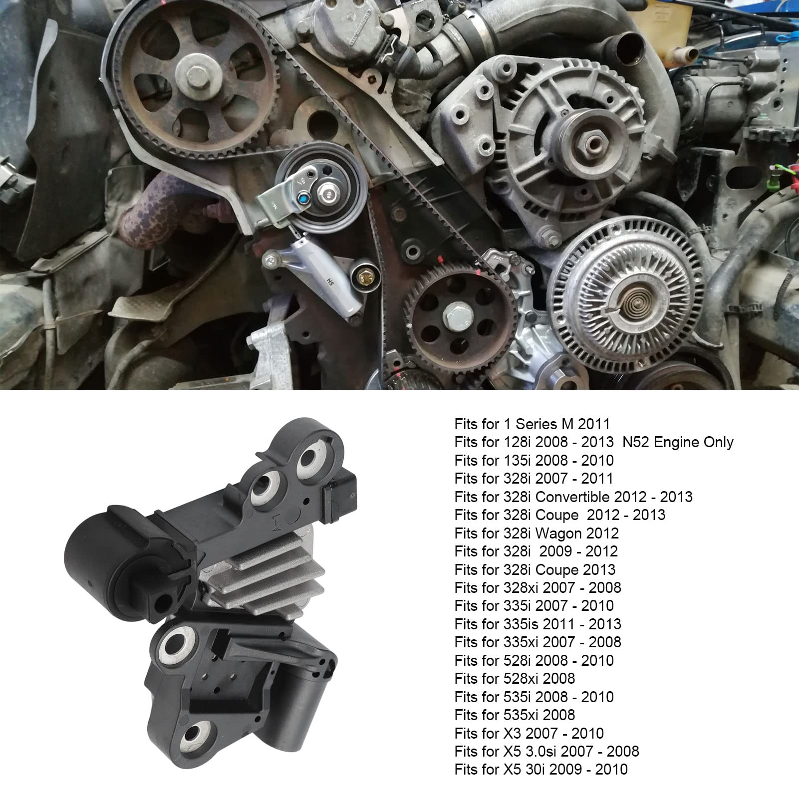 346088, prestazione stabile, robusto, migliora le prestazioni del motore dell'auto, regolatore di tensione raddrizzatore