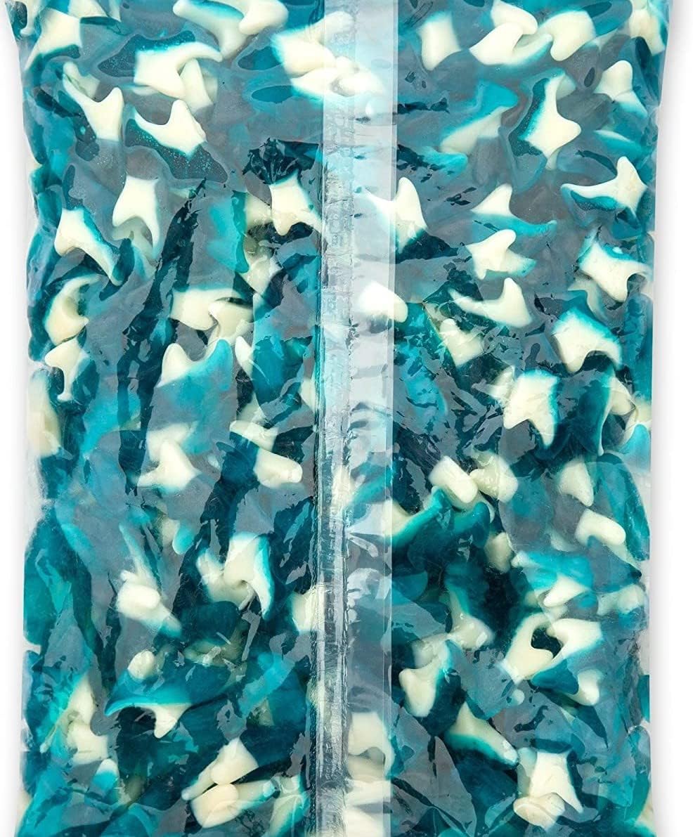 Blue Baby Sharks Gummy Candy Economy Box 1lb