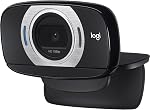Logitech HD Webcam pour ordinateur portable C615 avec Pold-and-Go Design, 360-Degree Étourne-toi, 1080p caméra
