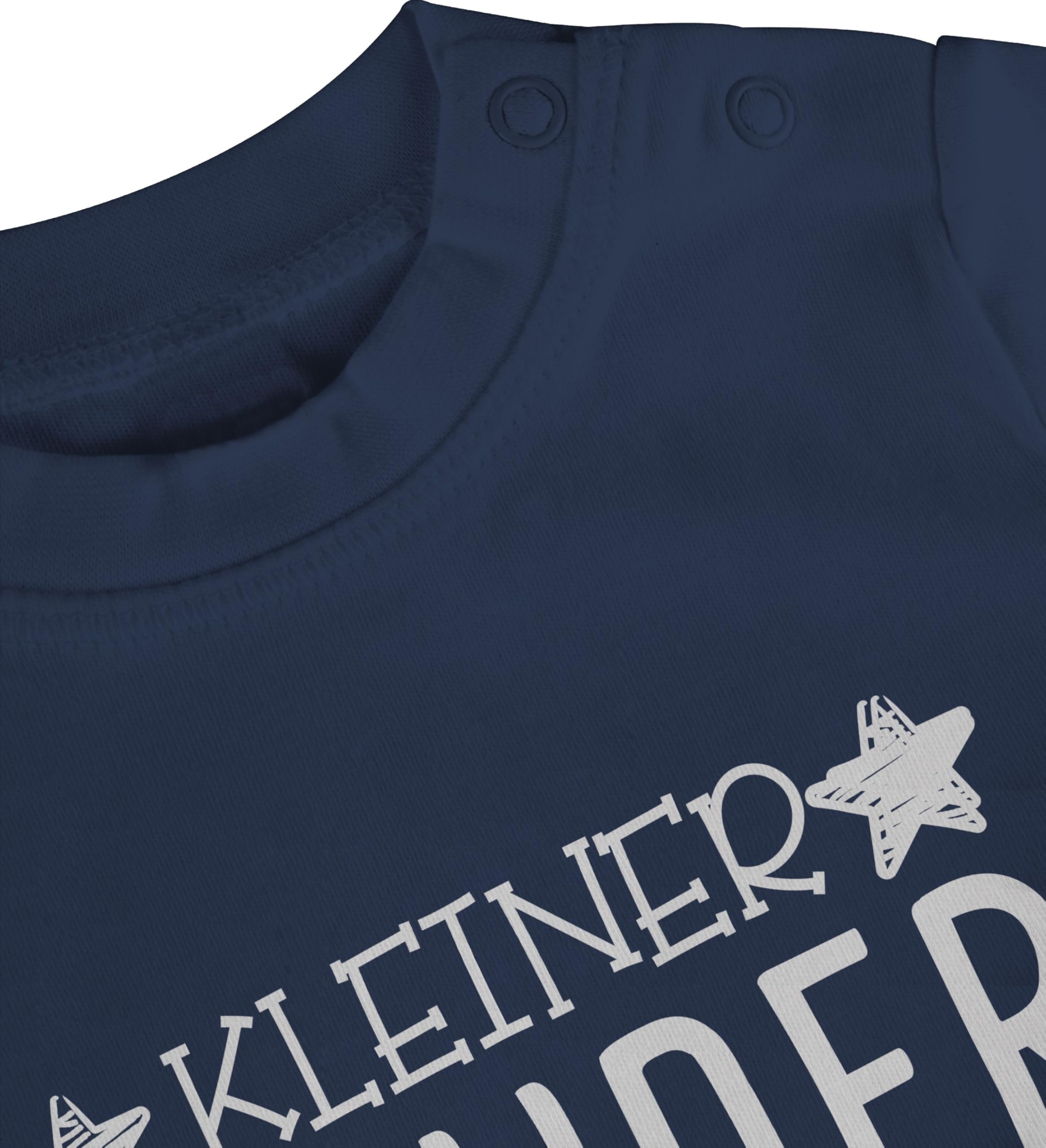Shirtracer - Baby T-Shirt Mädchen Jungen - Kleiner Bruder Sterne