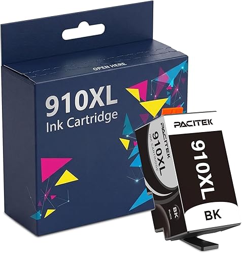 PACITEK 910XL Ink Cartridges Combo Pack Replacement for HP 910 XL 910XL to use w