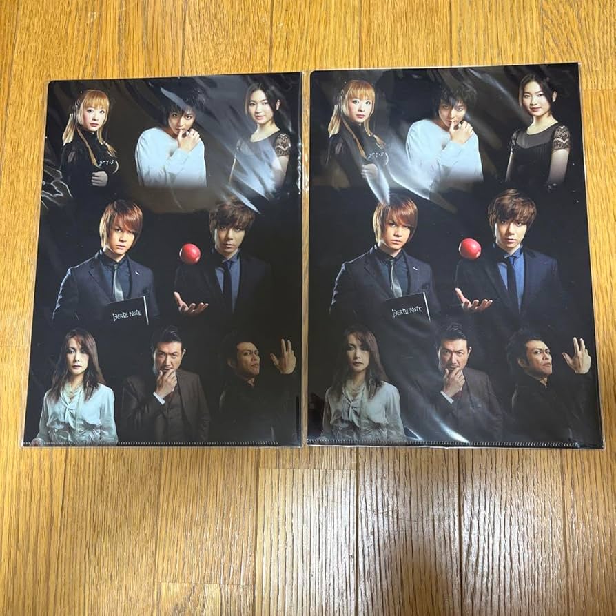 Amazon.co.jp: デスノート クリアファイル りんご 2枚セット