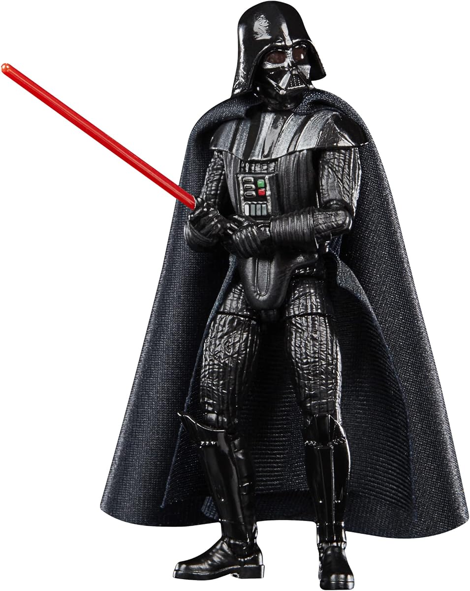 The Vintage Collection Darth Vader (The Dark Times) Toy, 3.75-Inch-Scale OBI-Wan Kenobi Figure, Toys Kids Ages 4 and Up | Star Wars The Vintage Collection 3.75 Inch Action Figure (2022 Wave 3) - Darth Vader (The Dark Times) VC241
