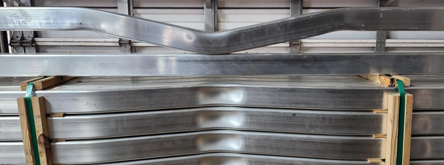 Generic Boat Trailer Aluminum Crossmember V-Bend Square Tube 3"" x 3"" x 80"", CMV80K