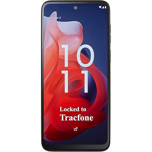 Tracfone Motorola Moto g Play 2024 [Activation Promotion] Locked to Tracfone, 64GB, Includes 1500Min/1500Txt/1500MB, 365 Days Service Plan, 6.5" 90Hz Display, 50MP Camera, Storage 4GB RAM