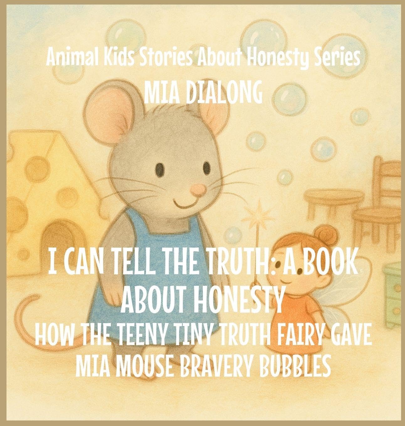 I Can Tell the Truth: How the Teeny Tiny Truth Fairy Gave Mia Mouse Bravery Bubbles: 6 (Animal Kids Stories about Honesty)