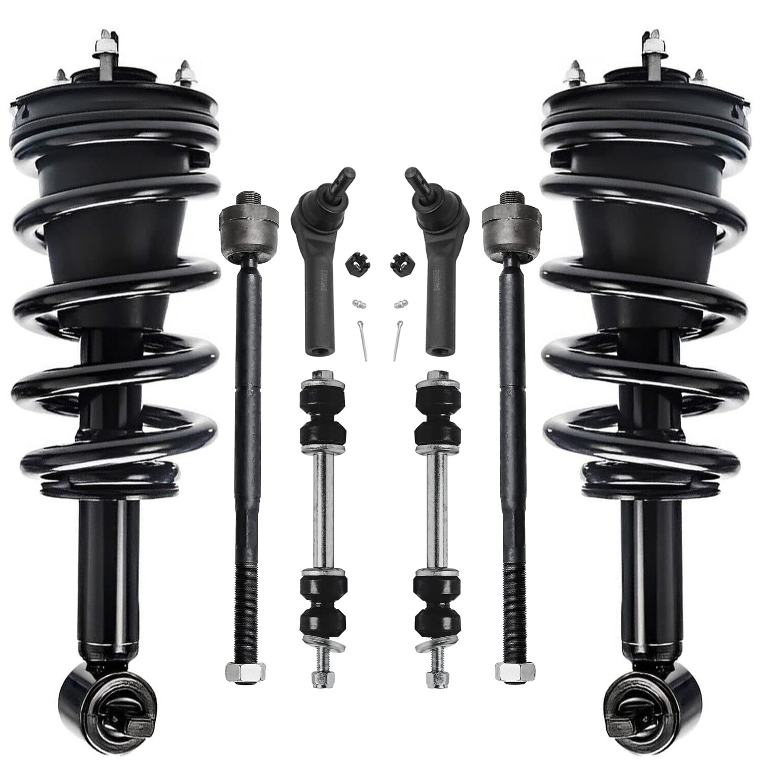 Detroit Axle - 4WD Front Suspension Kit for 14-18 Chevrolet Silverado 1500
