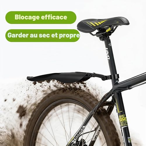Behiruch Kit de Garde-Boue Universel pour vélo VTT 24-29" avec Outils - 6