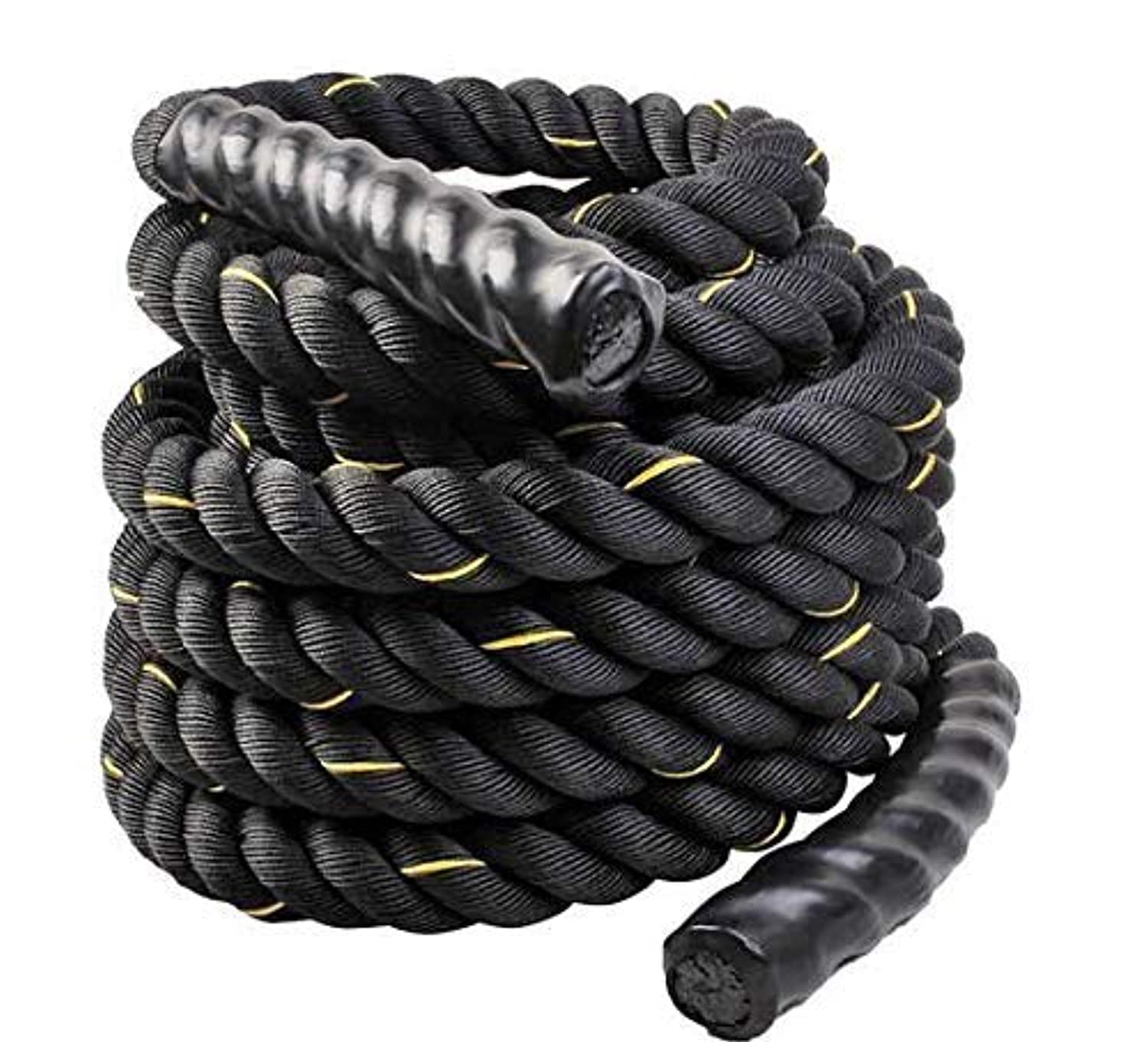 Marshal FitnessBattle Rope, Home And Gym Sports Fighting Training Strength Rope-50Mmx9 Meters…