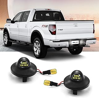 F150 License Plate Light Led Lamp Assembly Suitable for Ford F150 F250 F350 Super Duty Ranger Expedition Explorer Bronco Excursion