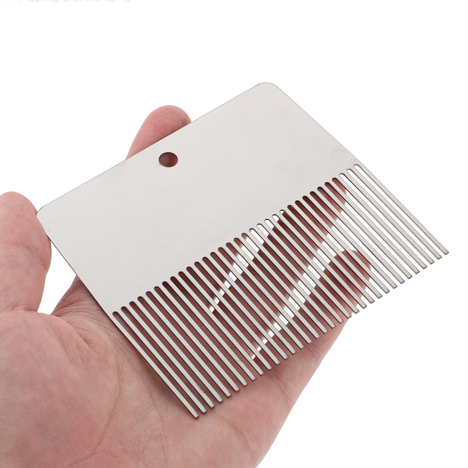 Peine Texturizado para Pintar Vetas en Paredes de Acero Inoxidable Herramienta Resistente y Precisa Kit de 4 Piezas para Proyectos de Textura y Decoración del Hogar