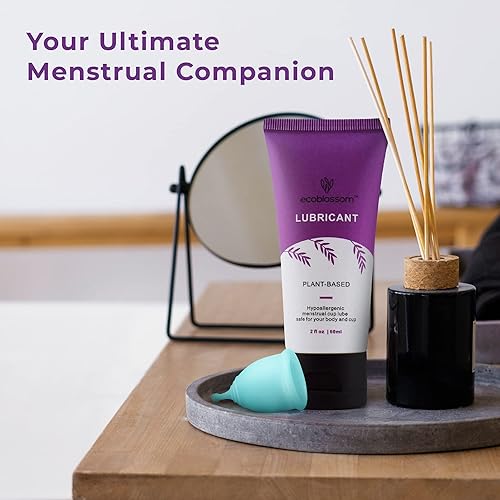Miniatura 5 de Ecoblossom Lubricante a base de agua  Lubricante personal para juguete, taza de período, disco o aplicador  Gel natural (2 oz2.0 fl oz)