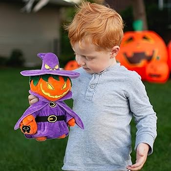 Amazon.co.jp: かぼちゃの魔女のぬいぐるみ - 11.8インチの