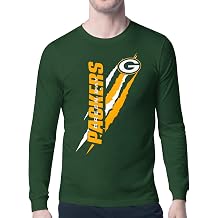STARTER Men's NFL Color Scratch Long Sleeve T-Shirt