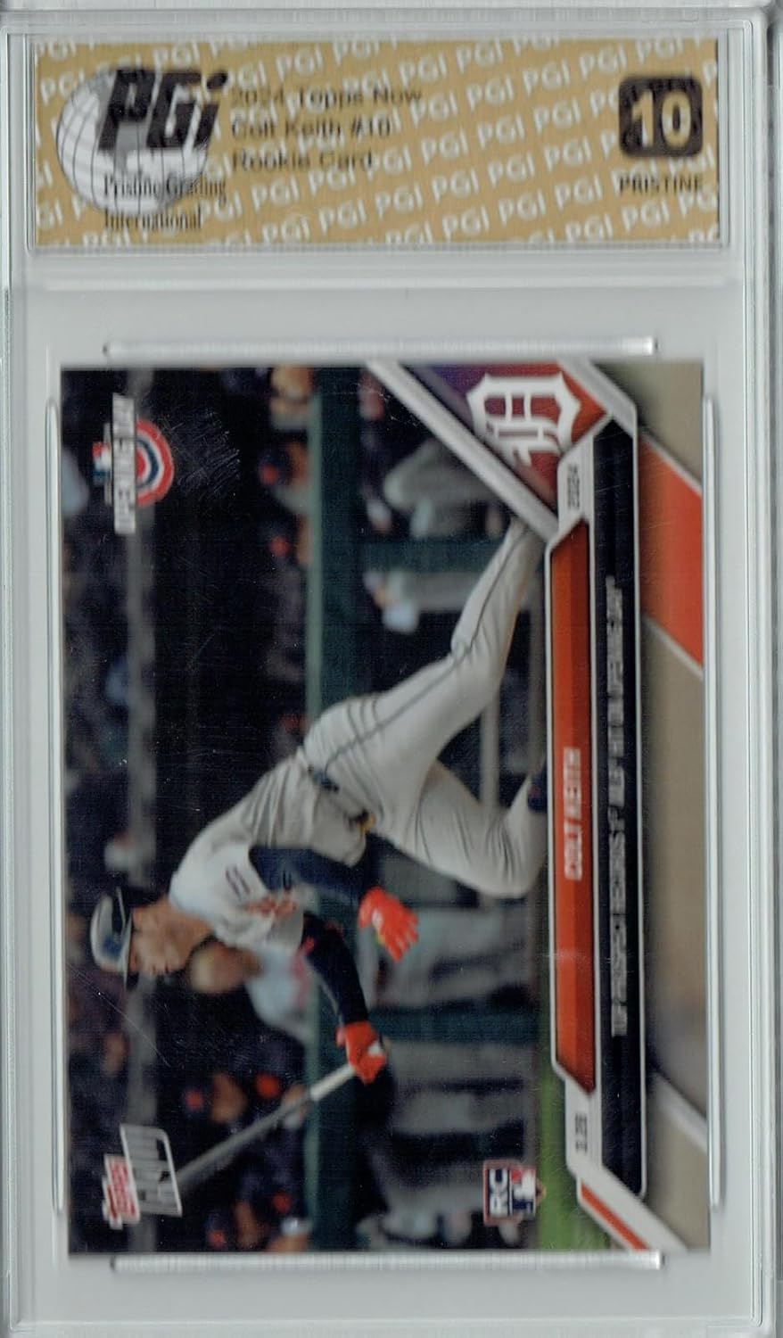 Colt Keith 2024 Topps Now #10 PRISTINE Rookie Card PGI 10 - Baseball Slabbed Rookie Cards