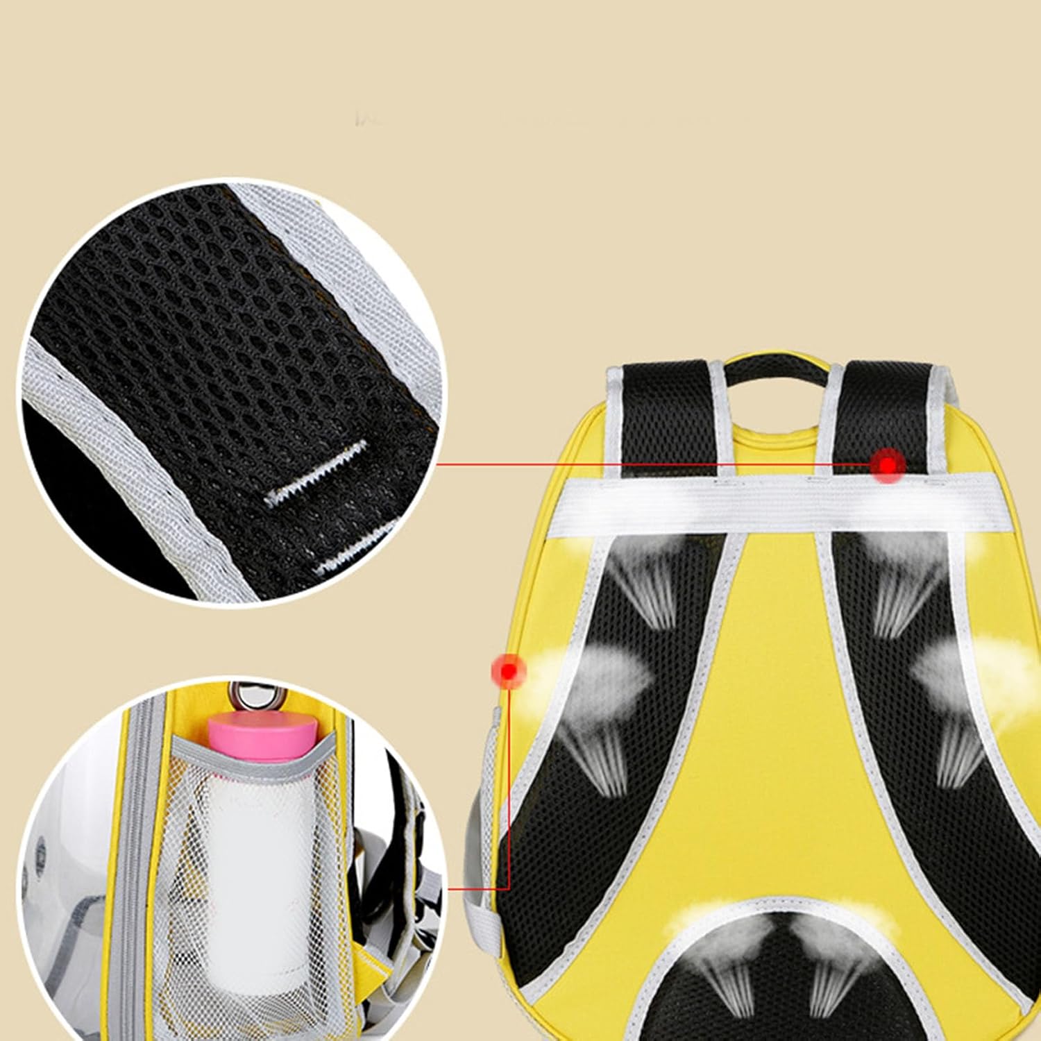 Animal Carrier Backpacks, Transparent Space Capsule Bubble Pet Backpack Bag, Cat Carrier Bags Space Capsule Pet Carrier Pet Transport Bag for Small Dogs Cats Travel Carrier Airline Approved Travel Car