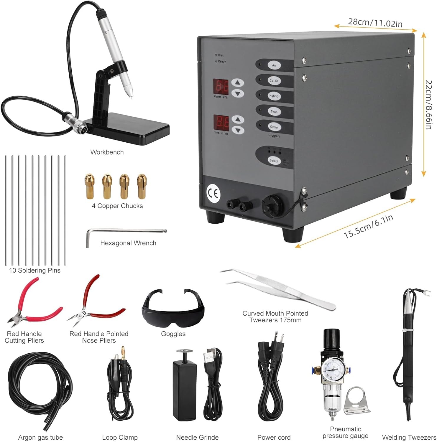 Pulse Arc Permanent Jewelry Welder Kit