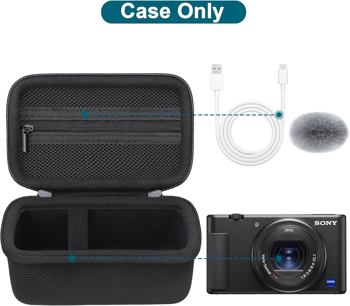 Amazon.com : Canboc Carrying Case for Sony ZV-1/ ZV-1F/ ZV-1