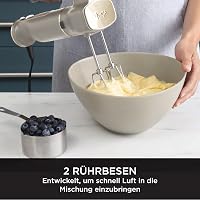 Ninja Foodi 3az1-ben Kézi Mixer, Turmixgép és Aprító, 7 Sebesség, Mosogatógépben Mosható 8