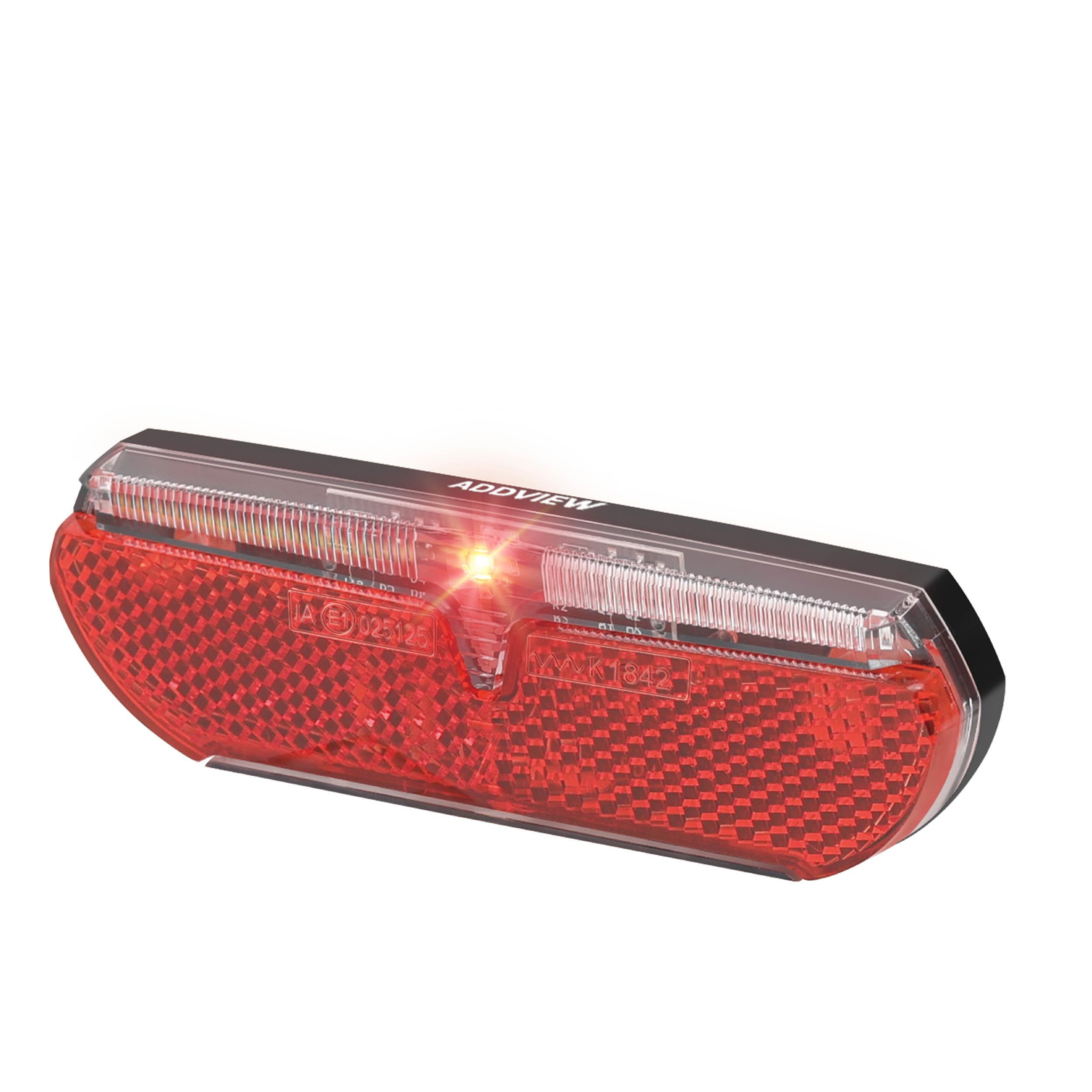 ADDVIEW Dynamo Rear Light Swallow M, StVZO & ECE Approved, 6 V, LED, IP65