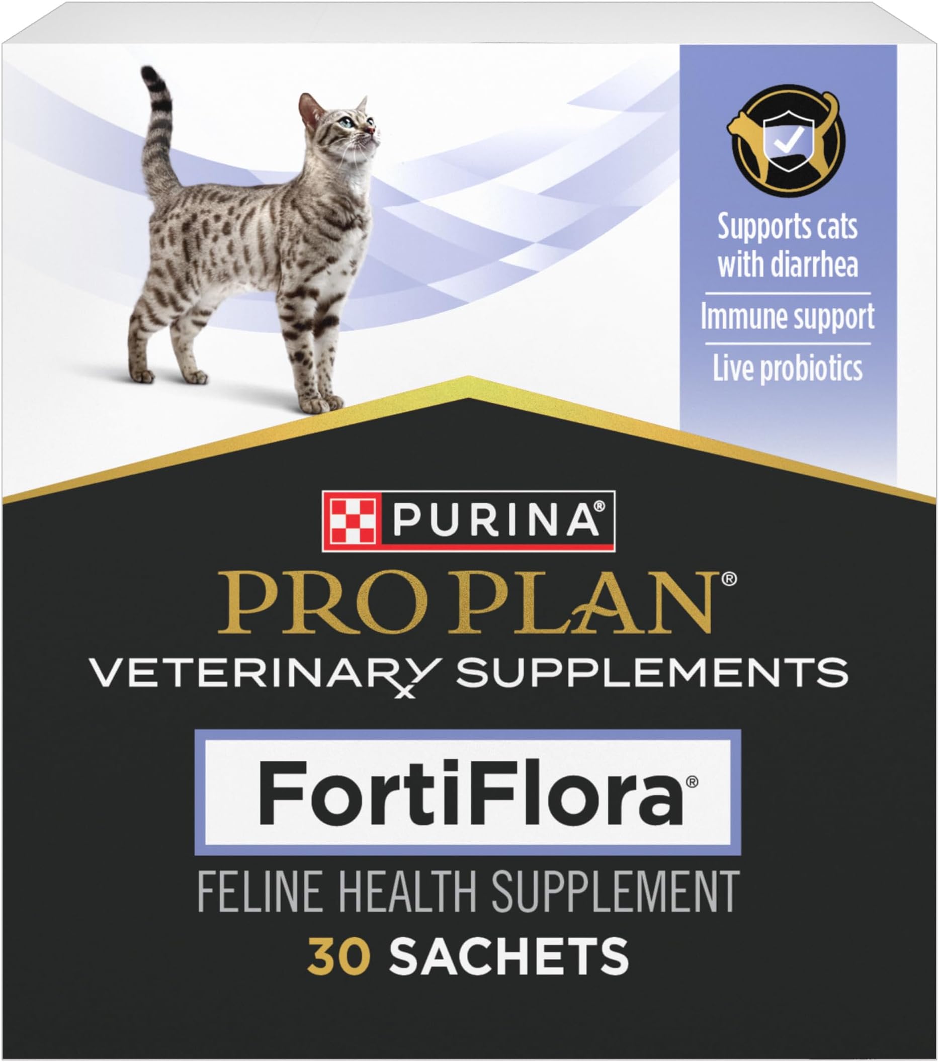 Purina Fortiflora Feline Nutritional Supplement Box, 30gm