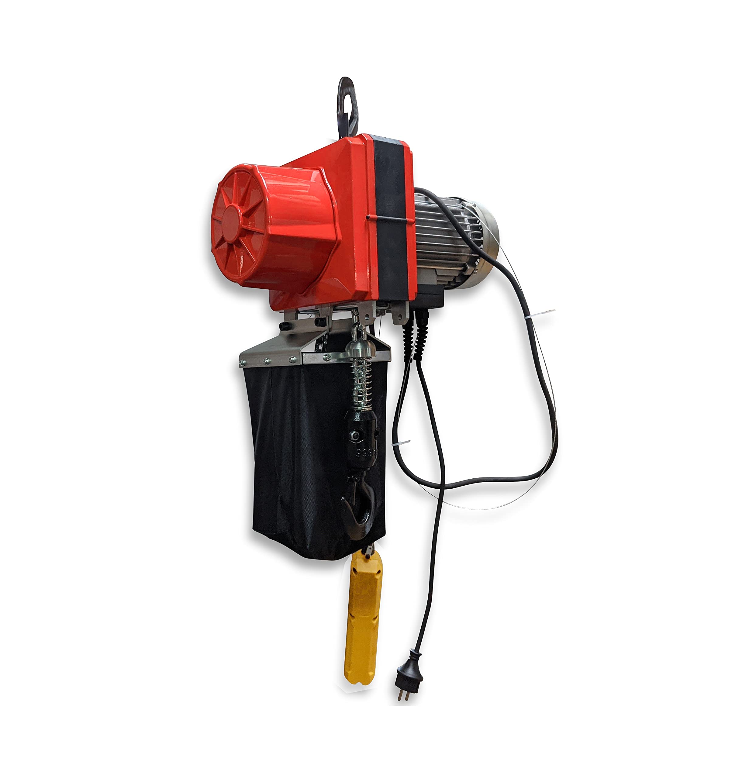 Elevador eléctrico de cadena de 990 kg, con cadena de acero de 3 metros, 230 V