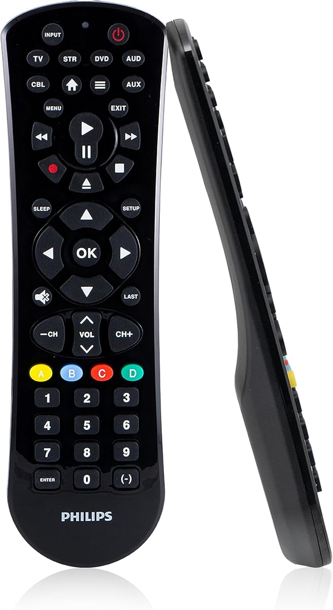 Control remoto universal Philips para Samsung, Vizio, LG, Sony, Sharp, Roku
