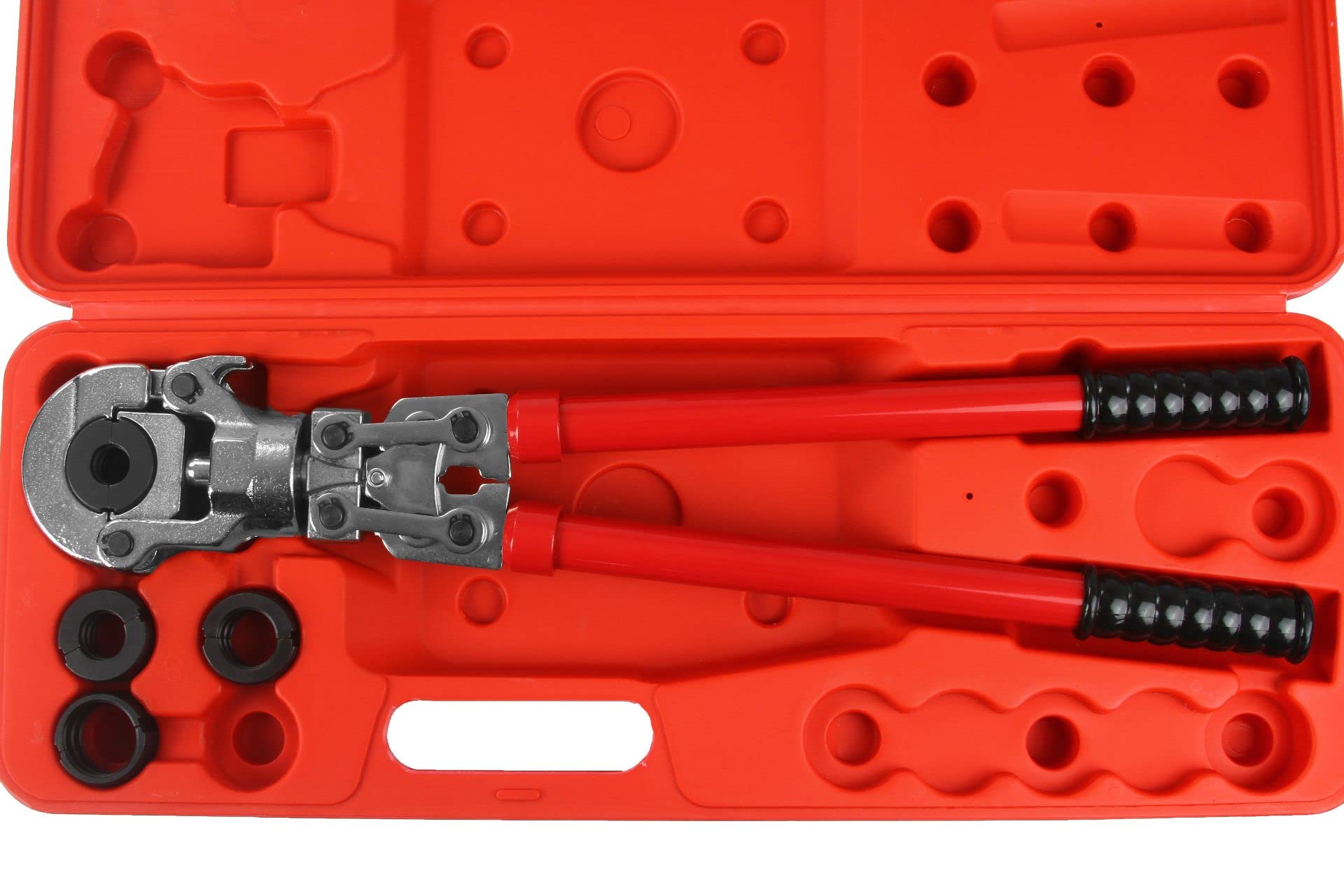 Pressatrice manuale PEX da 16-25 mm Pressatrice manuale PEX Pinza Crimpatrice tubo Multistrato + 6 Matrici