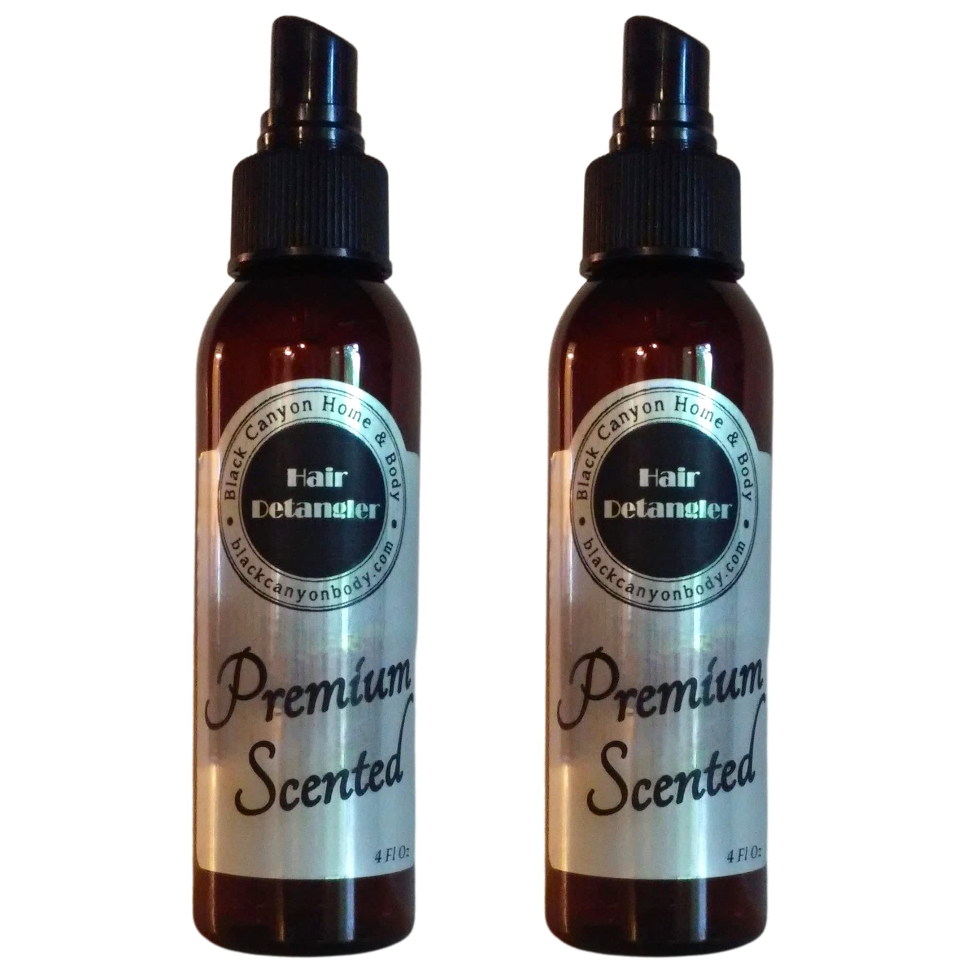 Black Canyon Nectarine & White Ginger Scented Hair Detangler, 4 Oz (2 Pack)