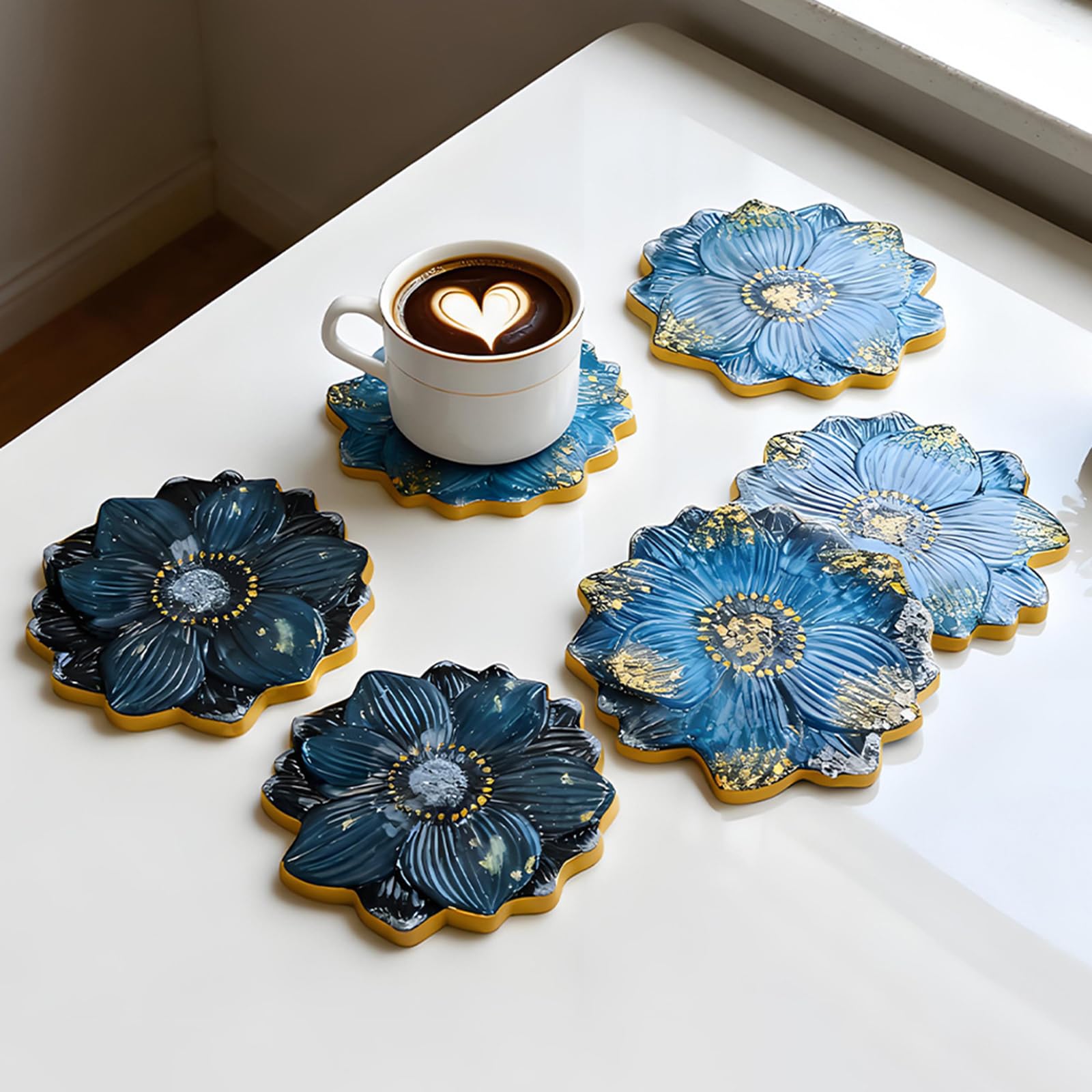 Set stampi in silicone per fiori, ideale per dessert, regalo per panettiere, pentole in silicone resistente calore