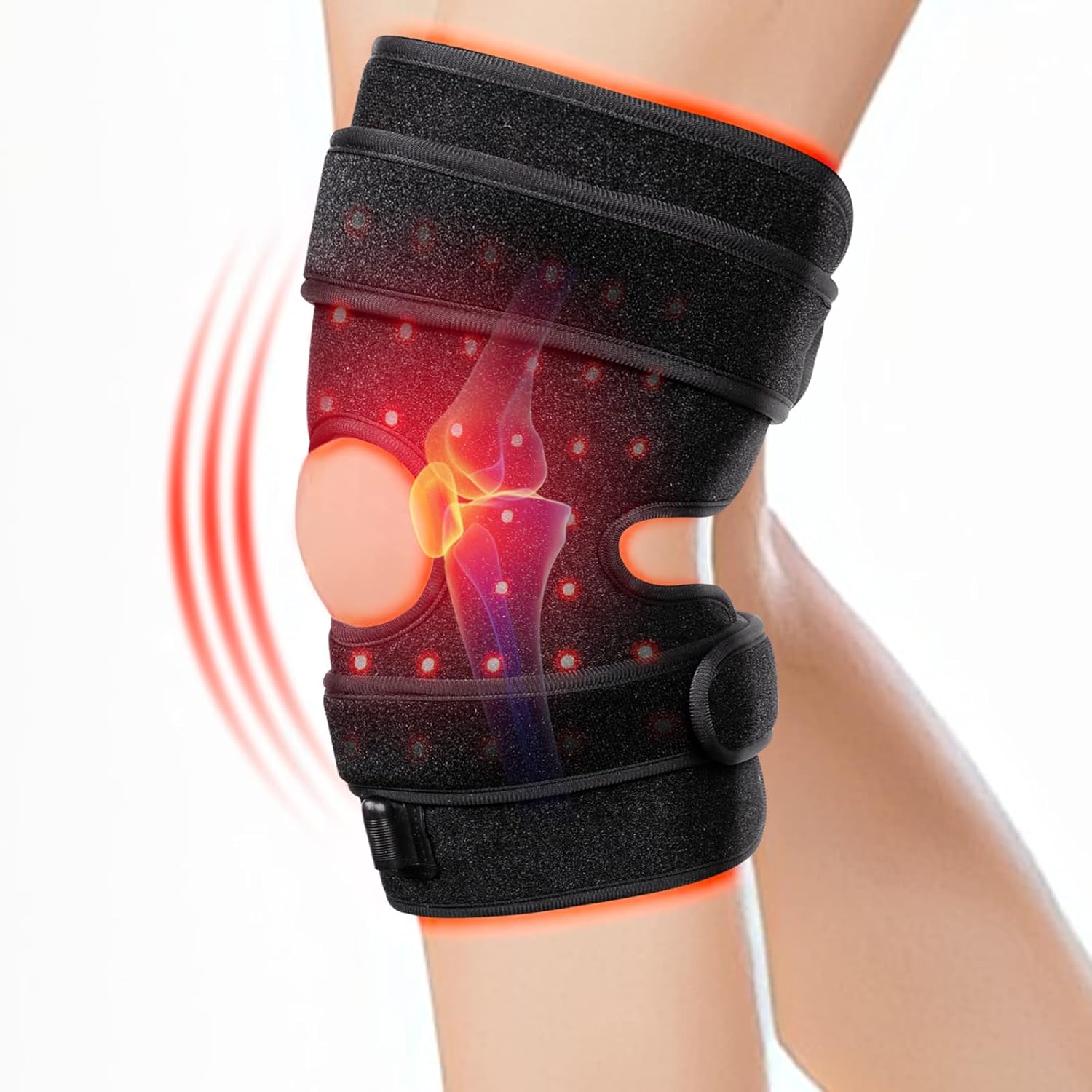 DGXINJUN Infrared & Red Light Therapy Devices for Joint Pain Relief Wrap Led 880nm Flexible Wearable Knee Elbow Pads Home Use FDA Cleared Benefits