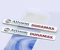 Vista 5 de Yoaoo 2Pack OEM Allison Transmisión Duramax Negro Reemplazo Compatible con Silverado Tahoe Sierra Suburban 2500Hd Rojo